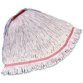 5in String Wet Mop, 20oz Dry Wt, Side Gate Connect, Loop-End, White, Cotton/Synthetic, FGC15306WH00